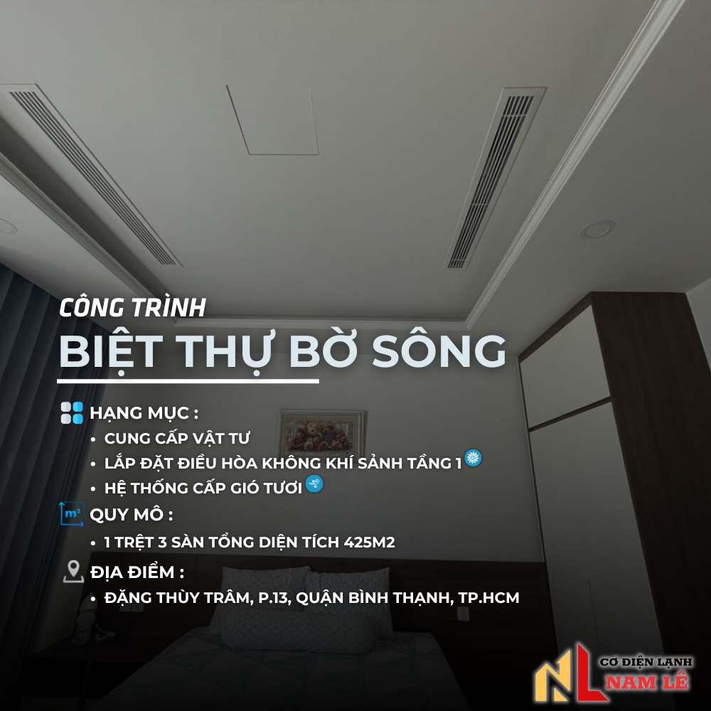 BIỆT THỰ BỜ SÔNG ĐẶNG THÙY TRÂM
