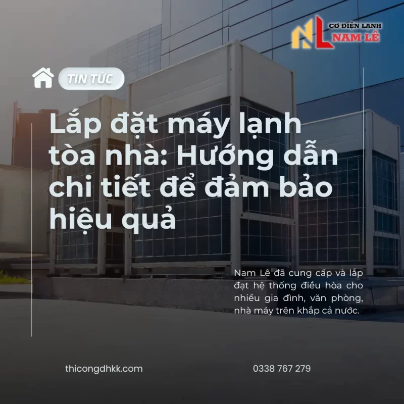 lap dat may lanh toa nha