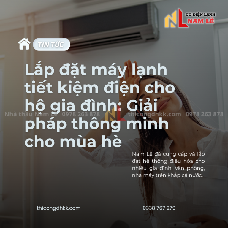 lap dat may lanh cho gia dinh mua he