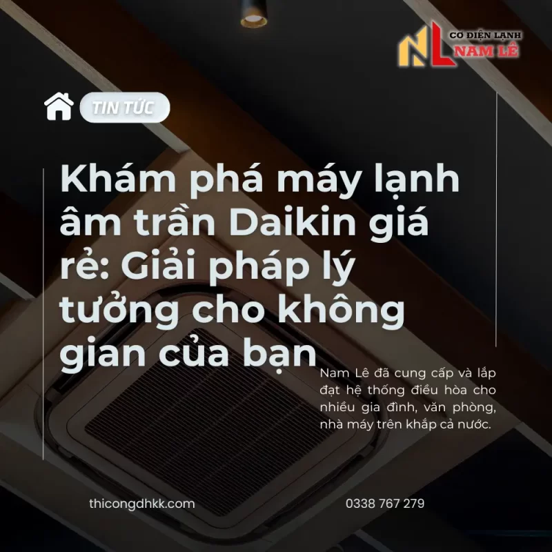 kham pha may lanh am tran gia re nam le
