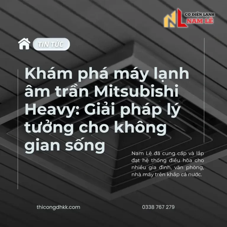 kham pha may lanh am tran misubishi