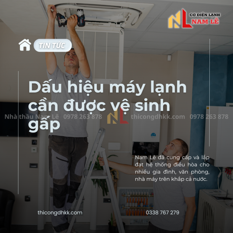 namle dau hieu may lanh can ve sinh gap