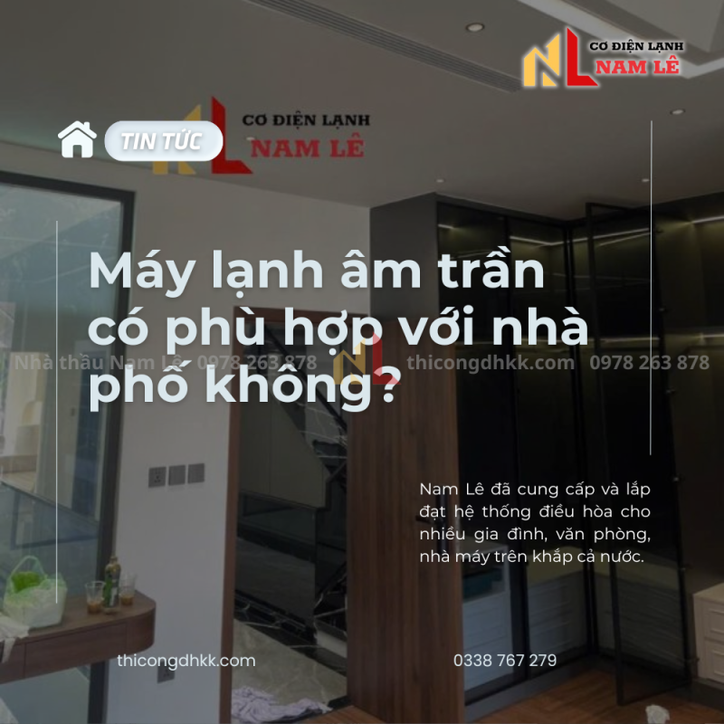 namle may lanh am tran nha pho