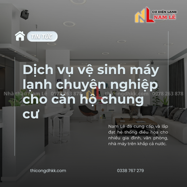 namle ve sinh may lanh chung cu