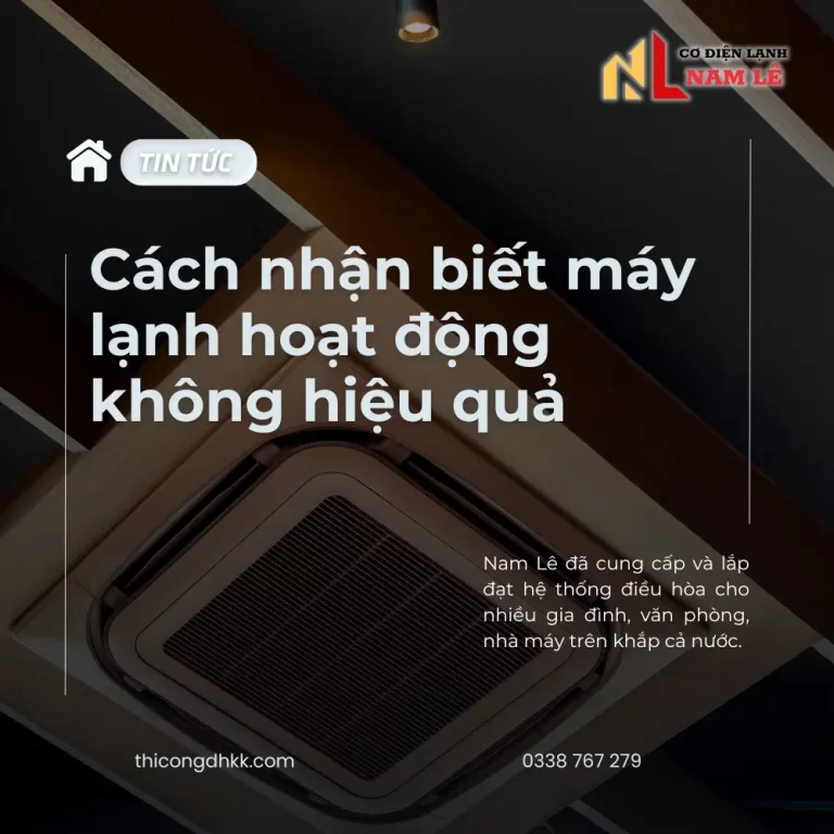 namle dau hieu may lanh hu hong