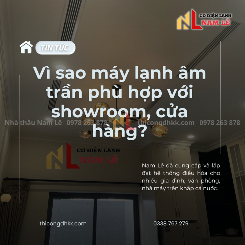 namle may lanh am tran cho showroom