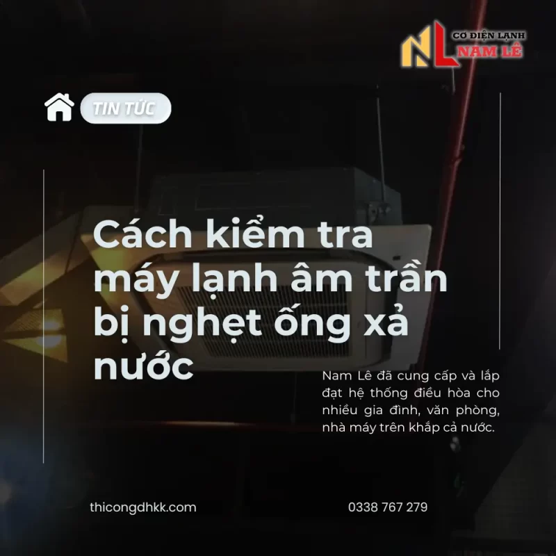 namle may lanh am tran chay nuoc
