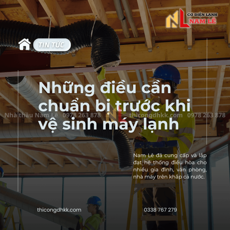 namle ve sinh may lanh