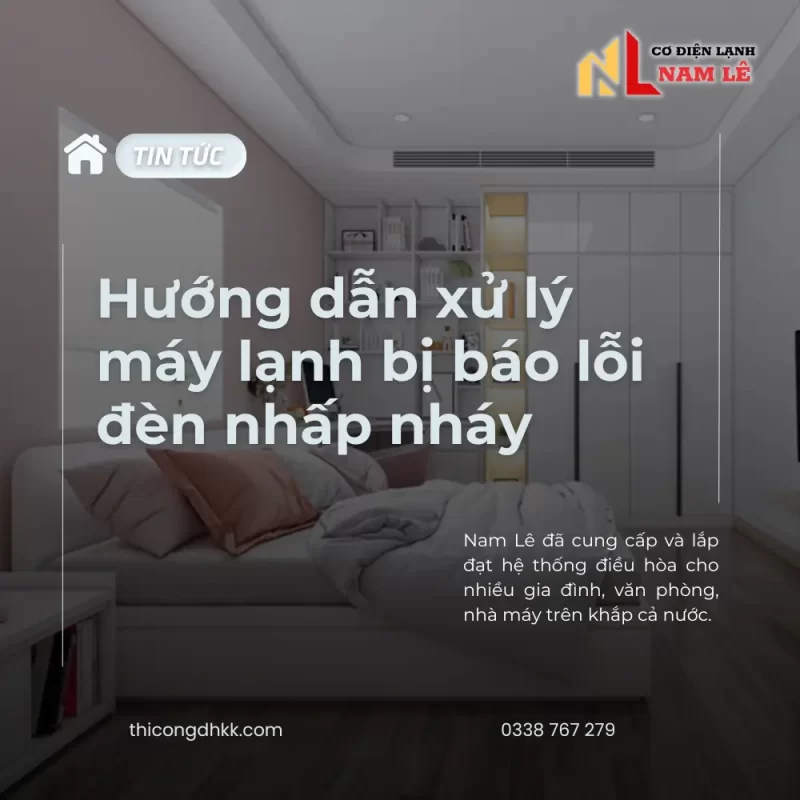 thicongdhkk may lanh bao loi en nhap nhay