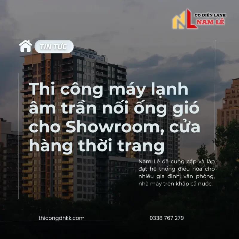 thicongdhkk thi cong may lanh am tran noi ong gio