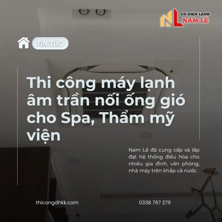 thicongdhkk thi cong may lanh am tran spa