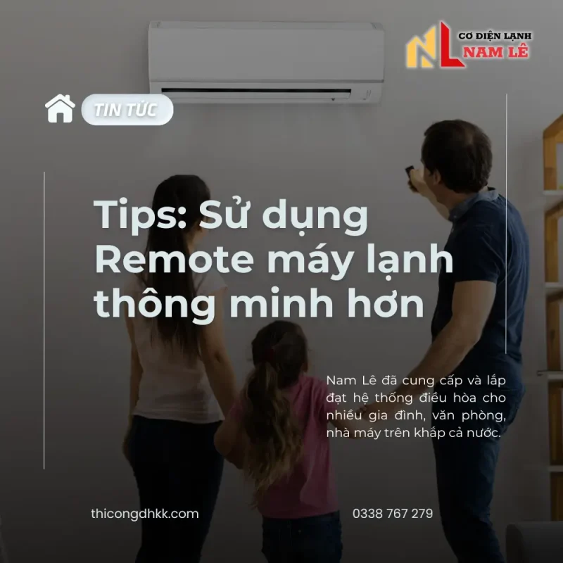 thicongdhkk meo dung remote may lanh