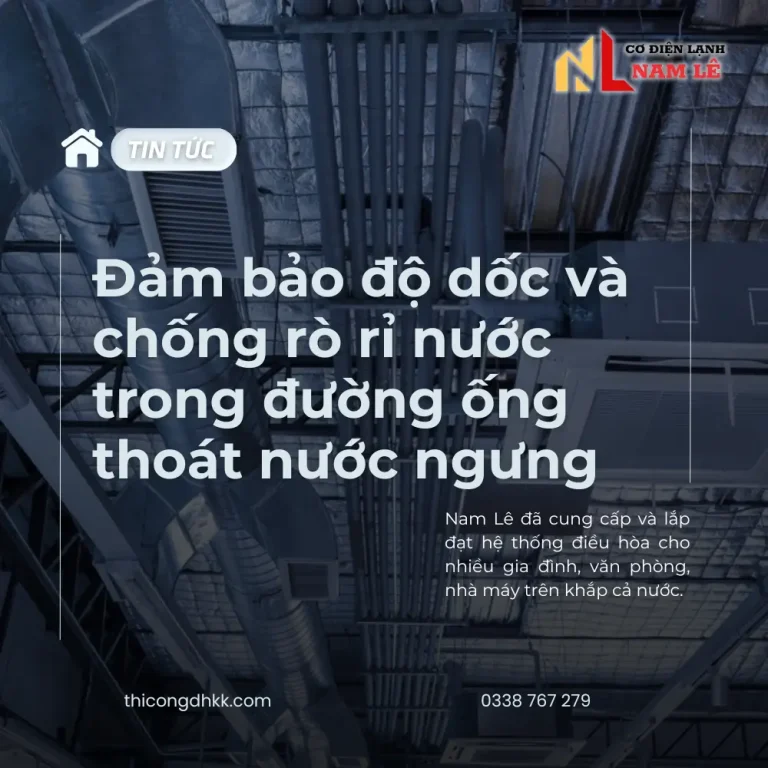 thicongdhkk ro ri nuoc ngung may lanh