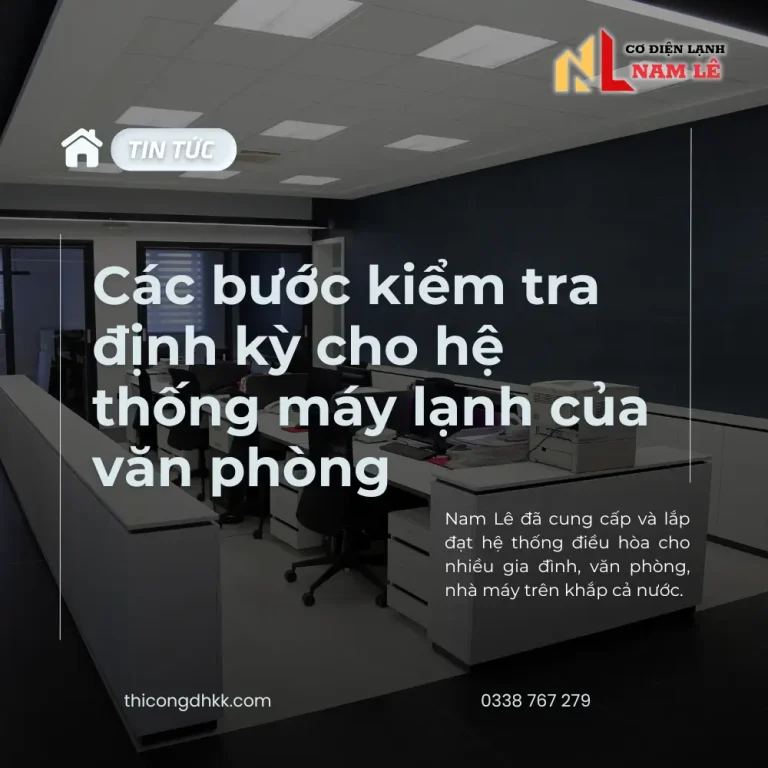 thicongdhkk kiem tra may lanh van phong