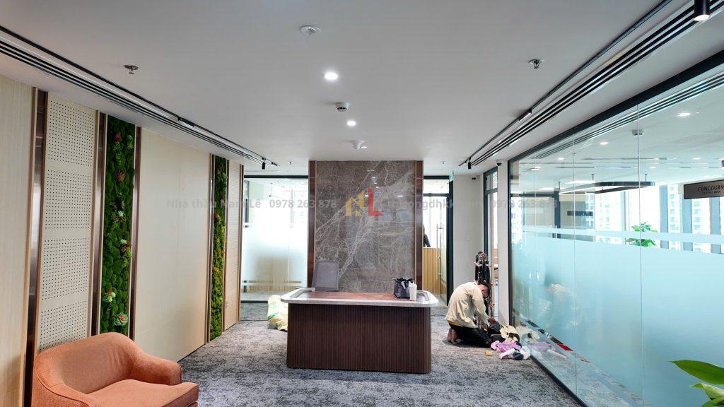 Thi công hệ thống ĐHKK Daikin tại Phú Long Office – Tầng 10 PV Gas Tower